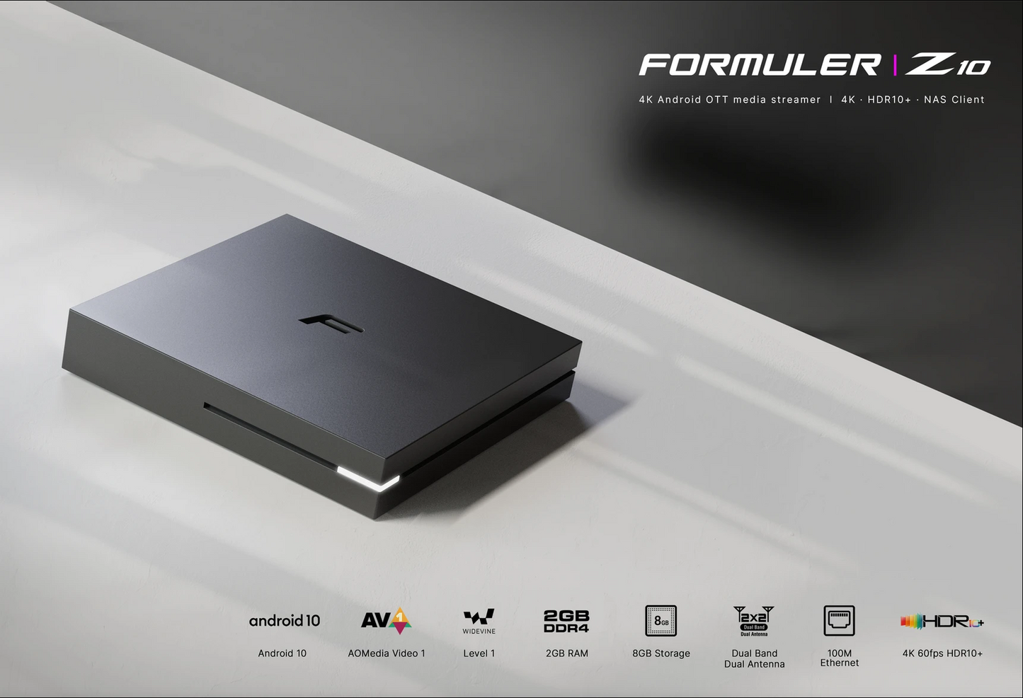 Boîtier Formuler Z10 + abonnement 1 an inclus
