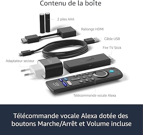 Fire TV Stick Lite + abonnement 1 an inclus